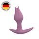 Анальная пробка Fun Factory BOOTIE FEM, розовая, в виде бутона, диаметр 2,9 см, тонкий ограничитель