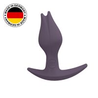 Анальна пробка Fun Factory BOOTIE FEM, фіолетова, у вигляді бутона, діаметр 2,9 см, тонкий обмежувач Анальна пробка Fun Factory BOOTIE FEM, фіолетова, у вигляді бутона, діаметр 2,9 см, тонкий обмежувач