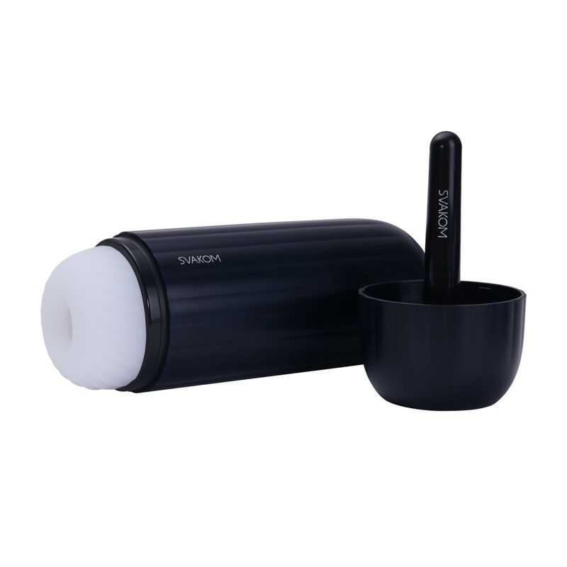 Интерактивный смарт-мастурбатор с вибрацией и посасыванием Svakom Sam Neo 2 Pro