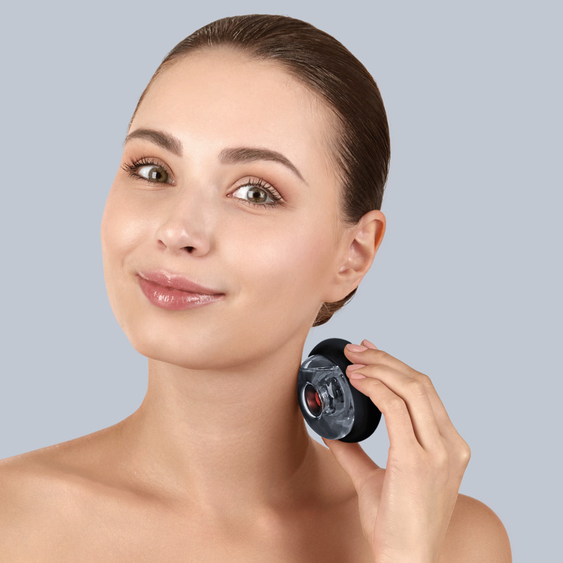 Массажер для лица и тела GESKE Sonic Cool&Warm Face and Body Massager 9в1 black