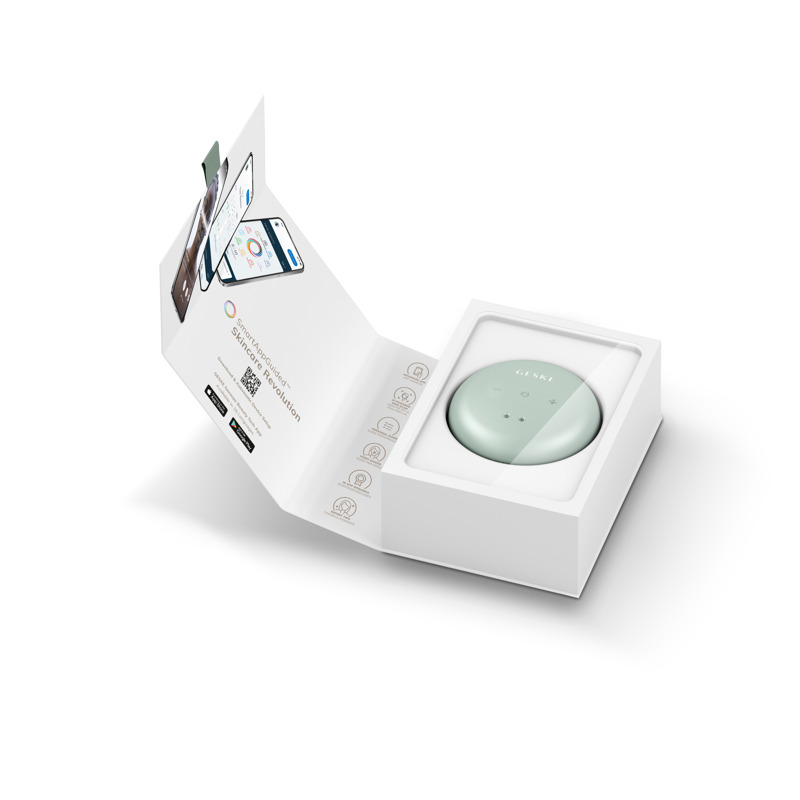 Массажер для лица и тела GESKE Sonic Cool&Warm Face and Body Massager 9в1 green