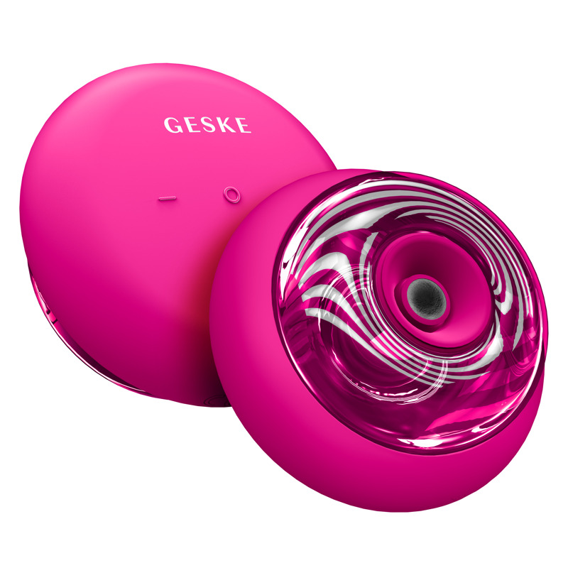 Массажер для лица и тела GESKE Sonic Cool&Warm Face and Body Massager 9в1 magenta