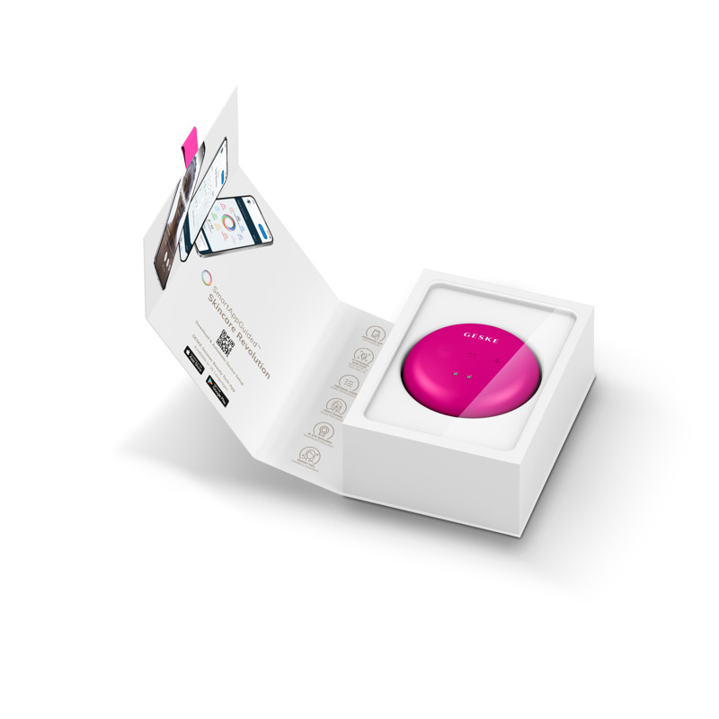 Массажер для лица и тела GESKE Sonic Cool&Warm Face and Body Massager 9в1 magenta