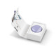 Массажер для лица и тела GESKE Sonic Cool&Warm Face and Body Massager 9в1 фиолетовый