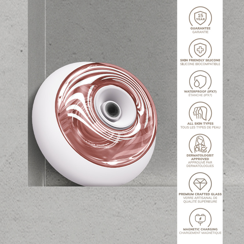 Массажер для лица и тела GESKE Sonic Cool&Warm Face and Body Massager 9в1 starlight
