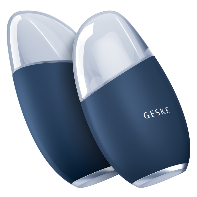 Масажер для обличчя GESKE Cool&Warm Eye and Face Massager 7в1 midnight