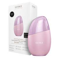 Массажер для глаз и лица GESKE Cool & Warm Eye and Face Massager 7 в 1 розовый