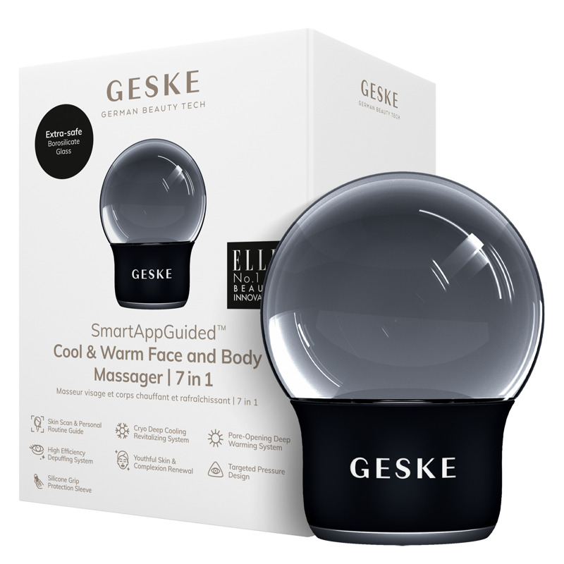 Массажер для лица и тела GESKE Cool&Warm Face and Body Massager 7в1 black