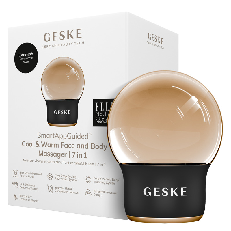 Массажер для лица и тела GESKE Cool&Warm Face and Body Massager 7в1 gray