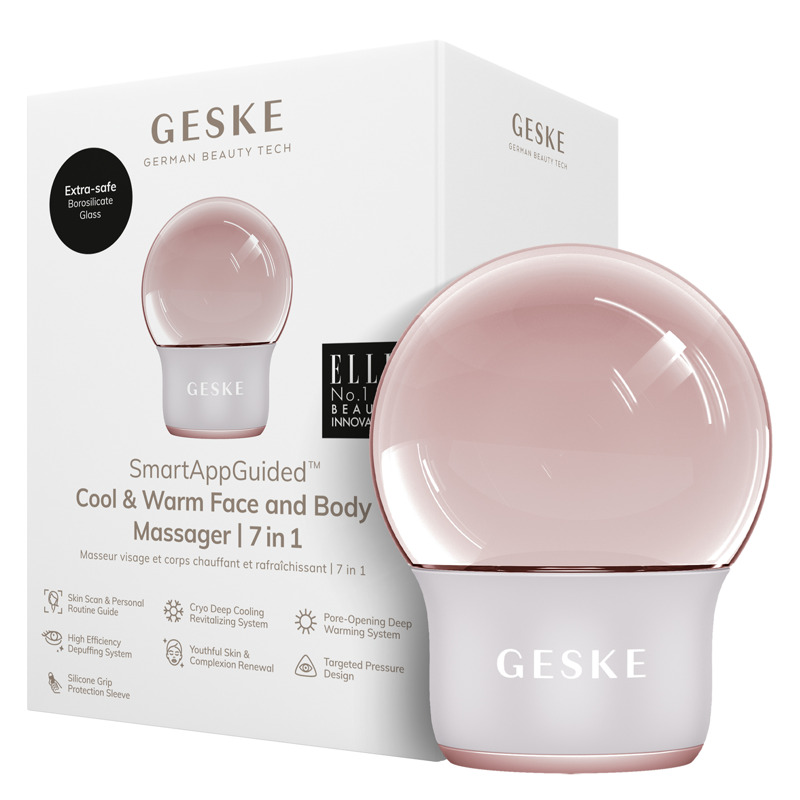 Массажер для лица и тела GESKE Cool&Warm Face and Body Massager 7в1 starlight