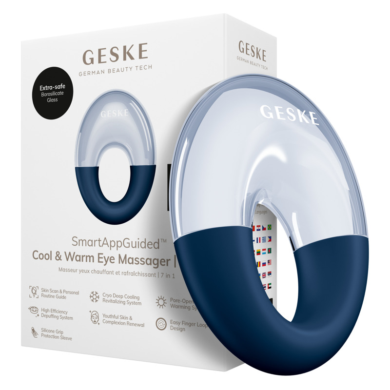 Массажер для глаз GESKE Cool&Warm Eye Massager 7в1 midnight