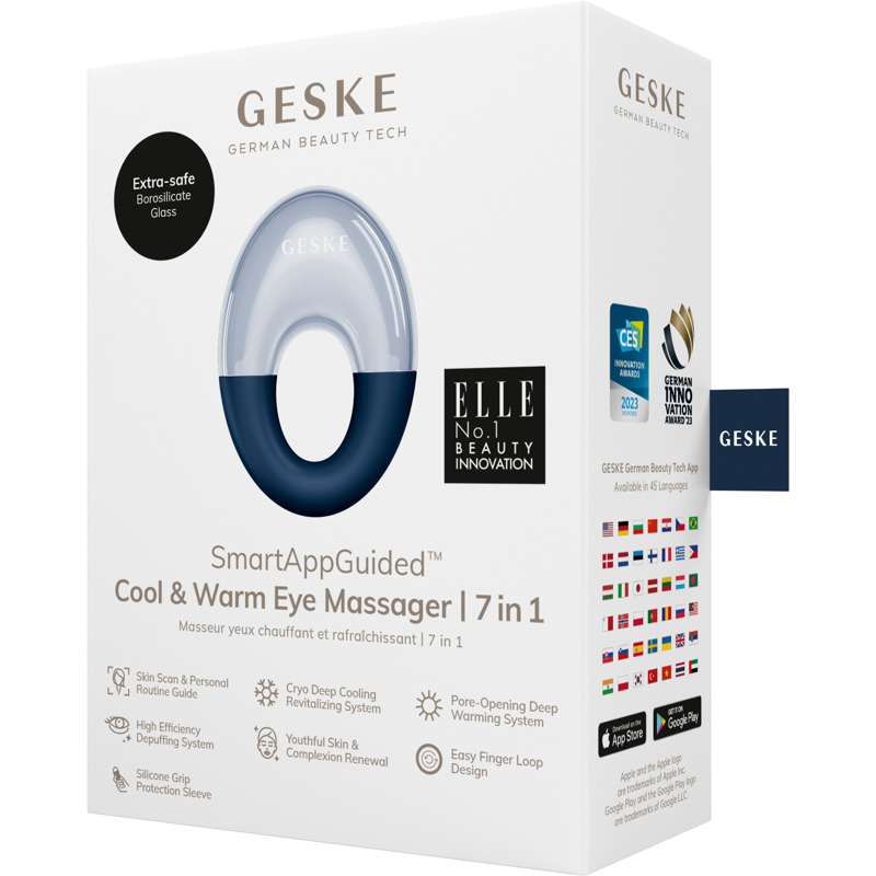 Массажер для глаз GESKE Cool&Warm Eye Massager 7в1 midnight