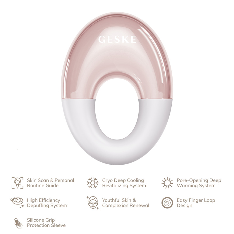 Массажер для глаз GESKE Cool&Warm Eye Massager 7в1 starlight