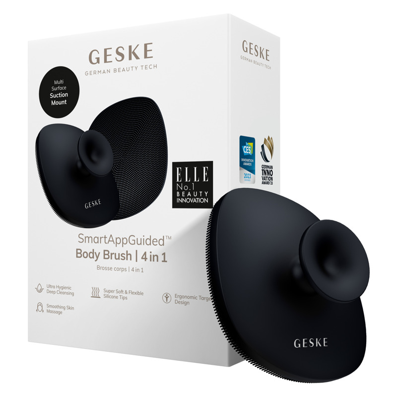 Щітка для тіла GESKE Body Brush 4в1 black