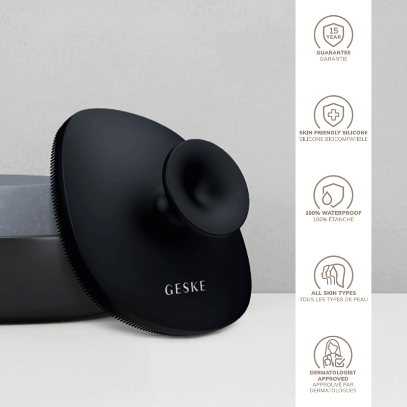 Щітка для тіла GESKE Body Brush 4в1 black