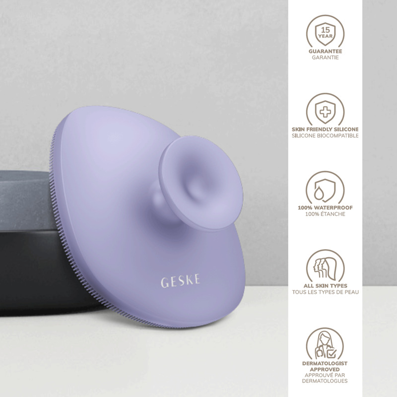 Щітка для тіла GESKE Body Brush 4в1 purple