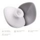 Щітка для тіла GESKE Body Brush metal 4в1 starlight