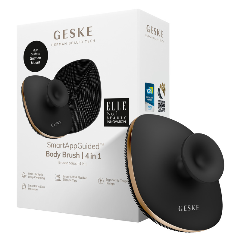 Щітка для тіла GESKE Body Brush 4в1 gray