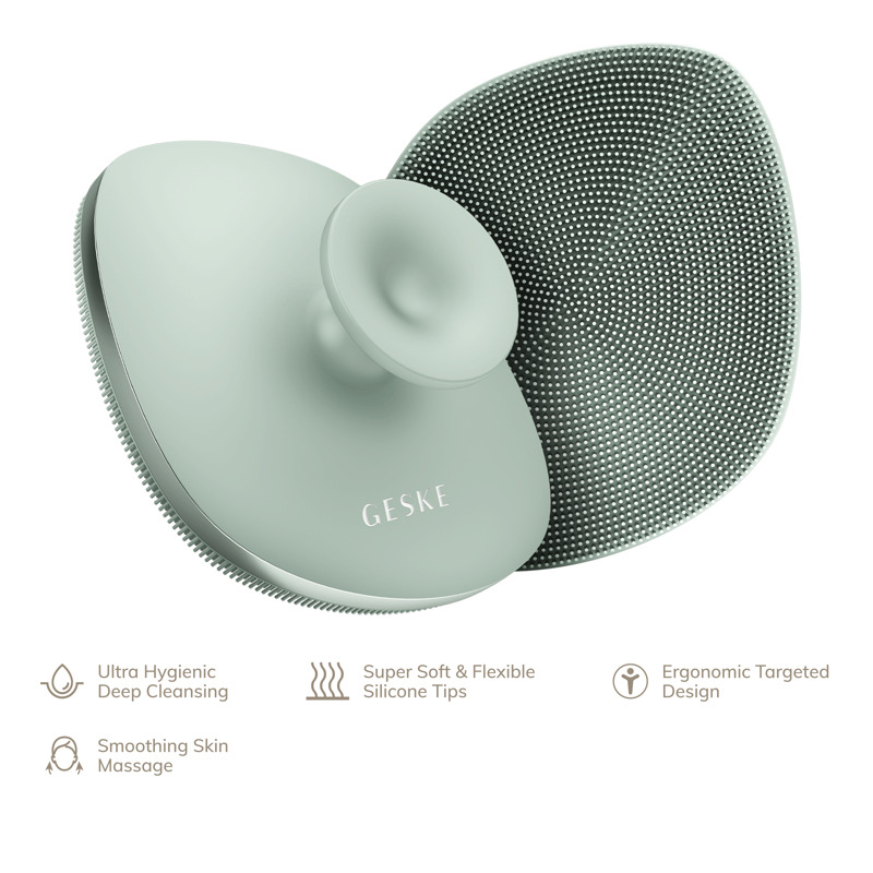 Щітка для тіла GESKE Body Brush 4в1 green
