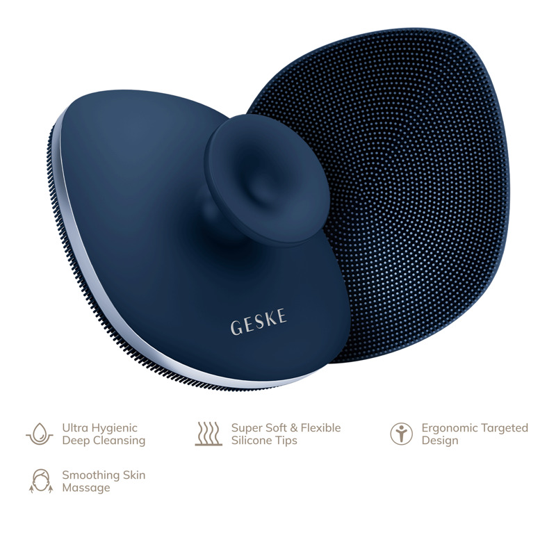 Щітка для тіла GESKE Body Brush metal 4в1 midnight