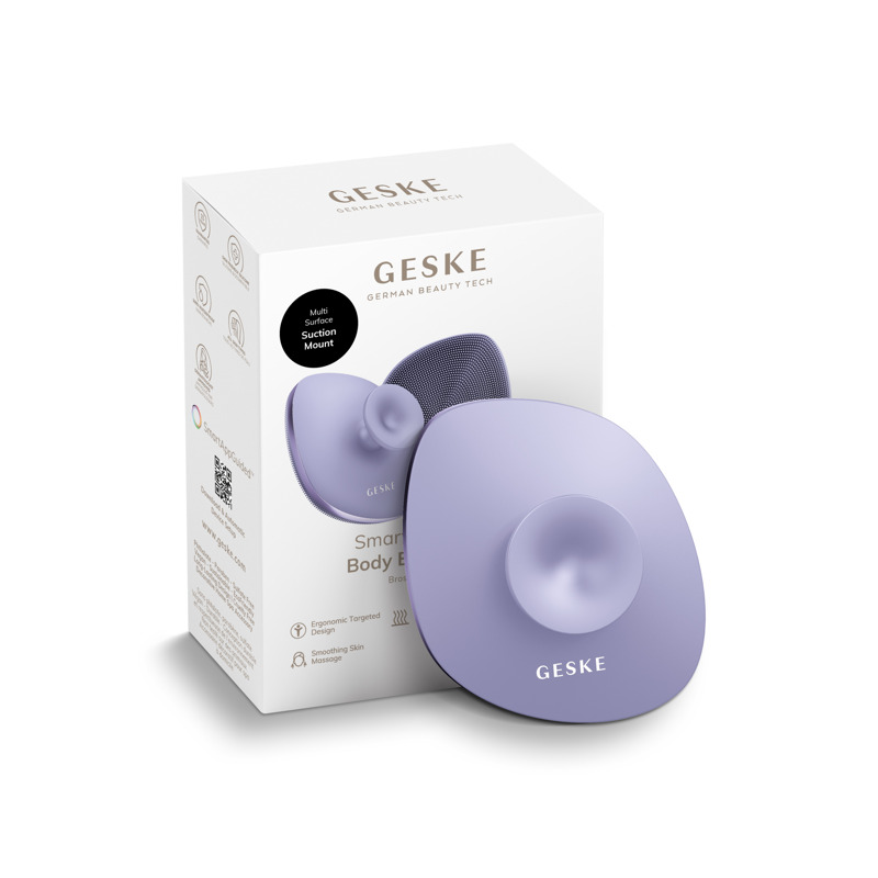 Щітка для тіла GESKE Body Brush metal 4в1 purple