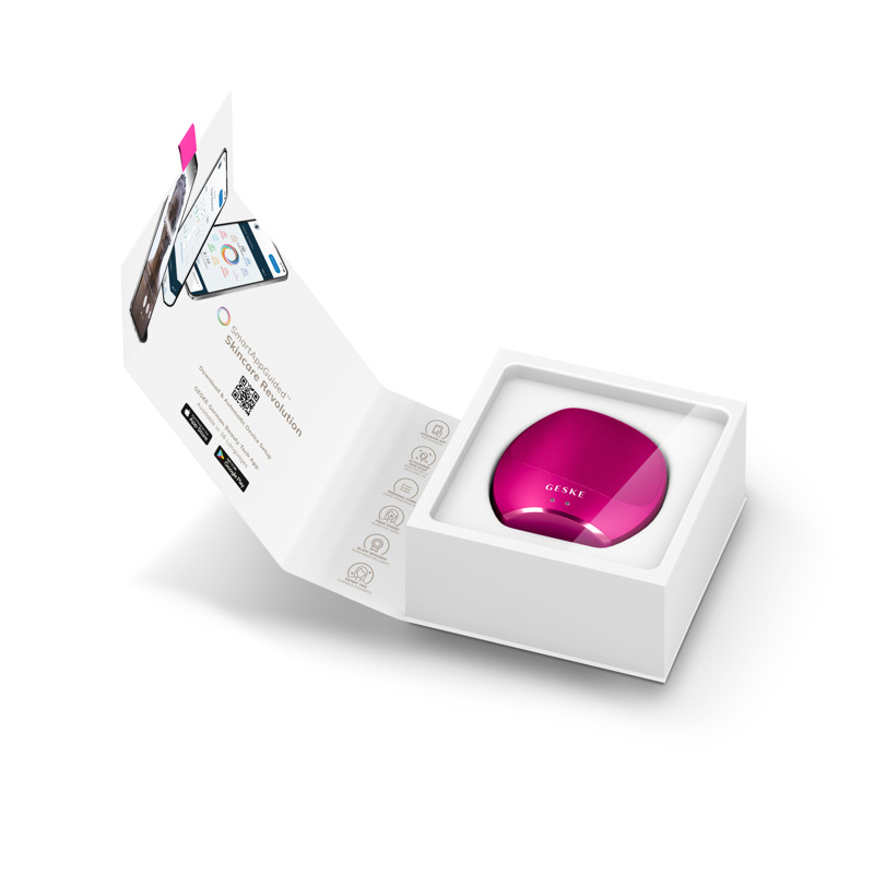 Ультразвукова щітка для тіла та інтенсивний пілінг GESKE Sonic Body Brush&Intensive Exfoliator 7в1 magenta Ультразвукова щітка для тіла та інтенсивний пілінг GESKE Sonic Body Brush&Intensive Exfoliator 7в1 magenta