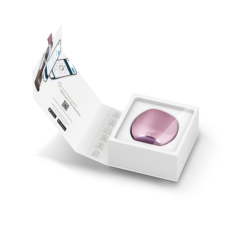 Ультразвукова щітка для тіла та інтенсивний пілінг GESKE Sonic Body Brush&Intensive Exfoliator 7в1 pink