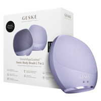 Ультразвукова щітка для тіла та інтенсивний пілінг GESKE Sonic Body Brush&Intensive Exfoliator 7в1 purple Ультразвукова щітка для тіла та інтенсивний пілінг GESKE Sonic Body Brush&Intensive Exfoliator 7в1 purple