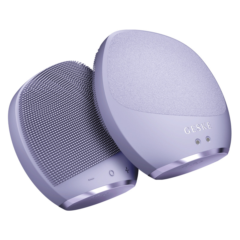 Ультразвукова щітка для тіла та інтенсивний пілінг GESKE Sonic Body Brush&Intensive Exfoliator 7в1 purple Ультразвукова щітка для тіла та інтенсивний пілінг GESKE Sonic Body Brush&Intensive Exfoliator 7в1 purple