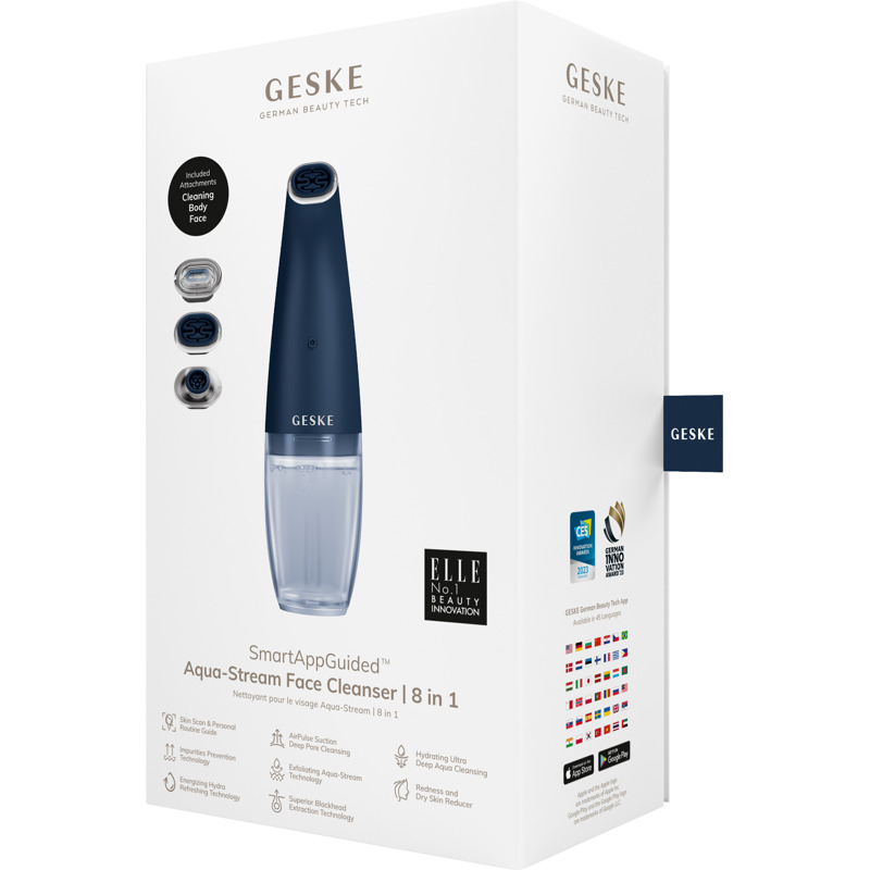 Очищуючий засіб для обличчя GESKE Aqua-Stream Face Cleanser 8в1 midnight