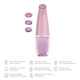 Очищуючий засіб для обличчя GESKE Aqua-Stream Face Cleanser 8в1 pink Очищуючий засіб для обличчя GESKE Aqua-Stream Face Cleanser 8в1 pink