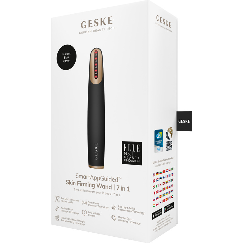Устройство для укрепления и тонизации кожи GESKE Skin Firming Wand 7в1 gray