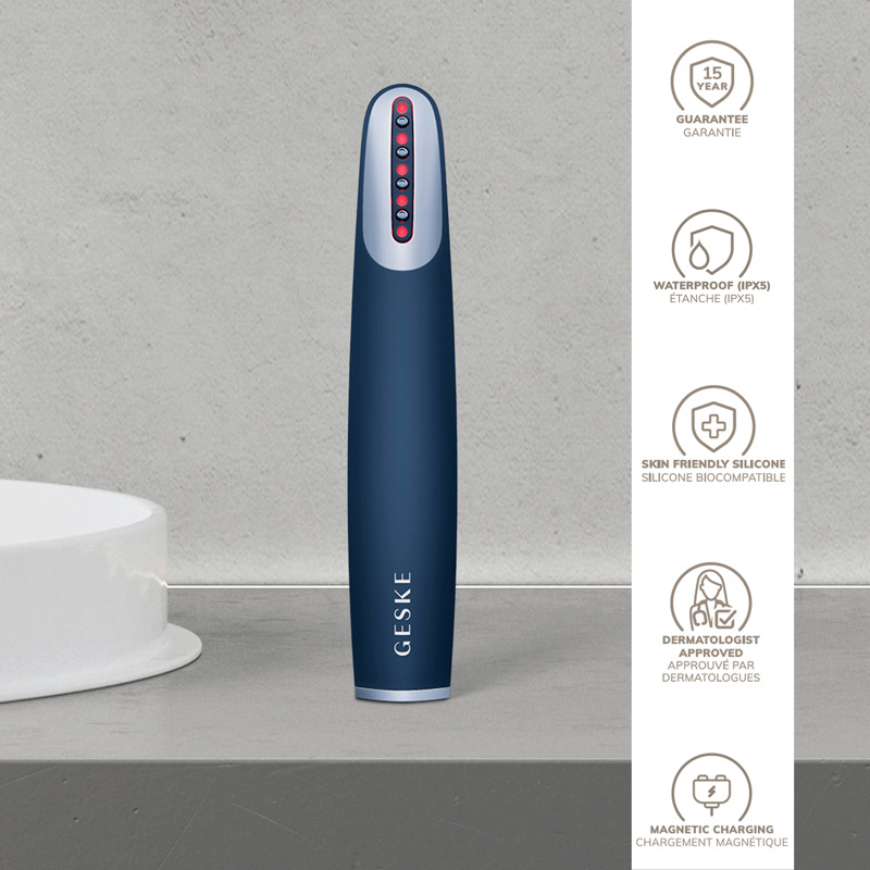 Устройство для укрепления и тонизации кожи лица GESKE Skin Firming Wand 7в1 midnight