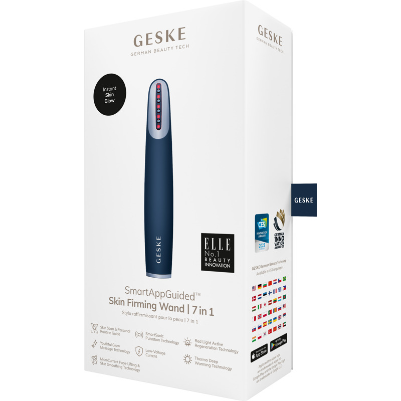 Устройство для укрепления и тонизации кожи лица GESKE Skin Firming Wand 7в1 midnight