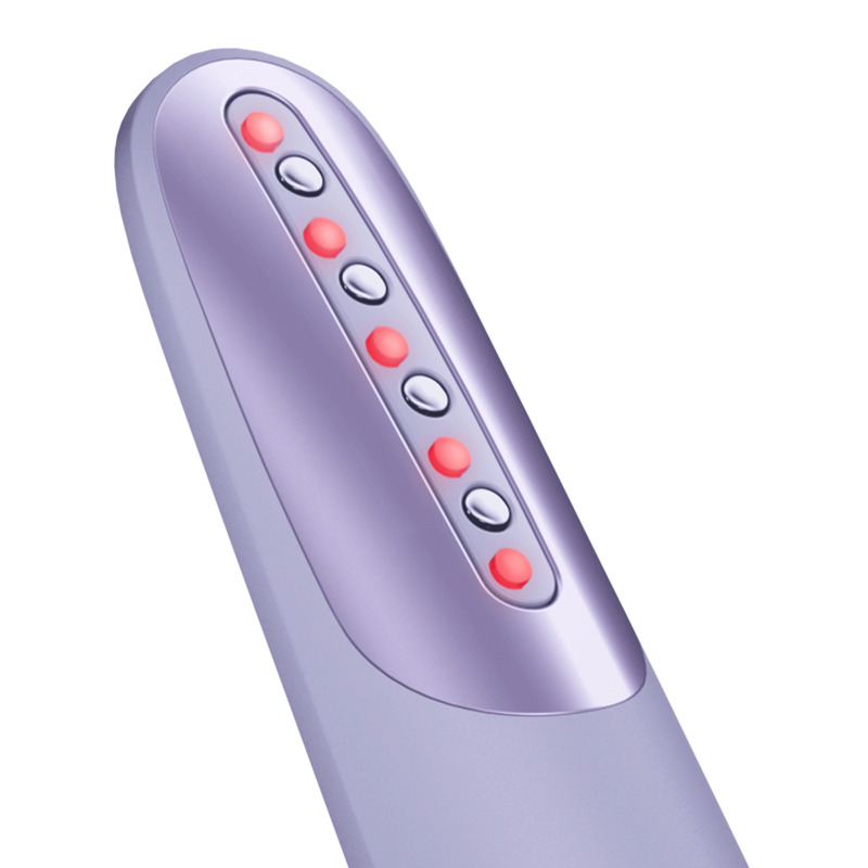 Пристрій для зміцнення та тонізації шкіри обличчя GESKE Skin Firming Wand 7в1 purple