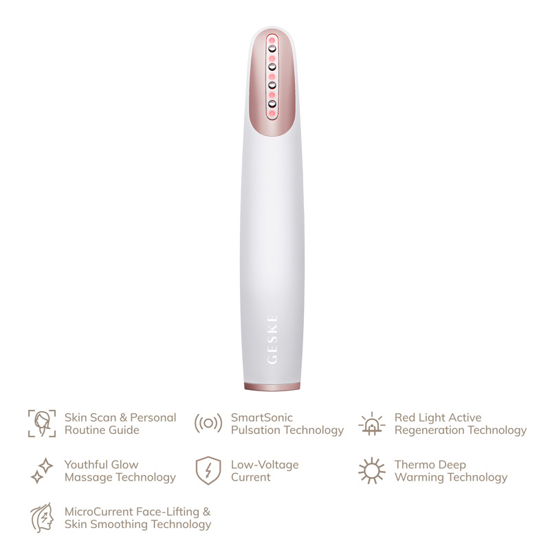 Устройство для укрепления и тонизации кожи лица GESKE Skin Firming Wand 7в1 starlight