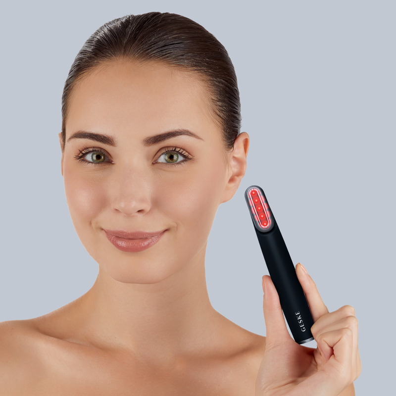 Устройство для укрепления и тонизации кожи лица с поворотной головкой GESKE Skin Firming Wand 7в1 black