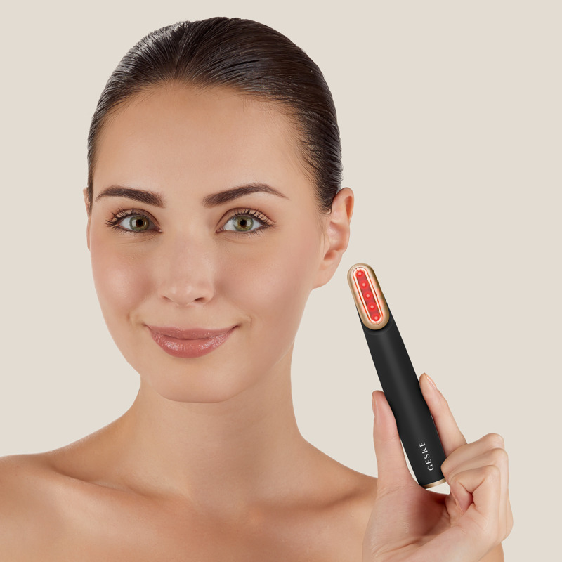 Устройство для укрепления и тонизации кожи лица с поворотной головкой GESKE Skin Firming Wand 7в1 gray