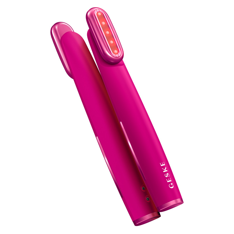Устройство для укрепления и тонизации кожи с поворотной головкой GESKE Skin Firming Wand 7в1 magenta