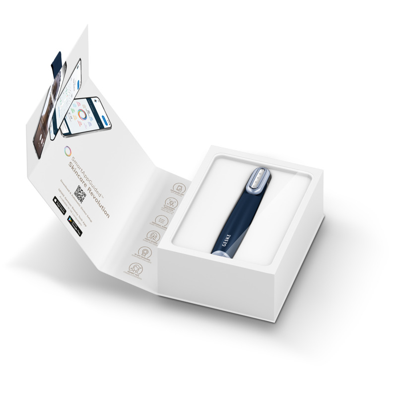Устройство для укрепления и тонизации кожи лица с поворотной головкой GESKE Skin Firming Wand 7в1 midnight
