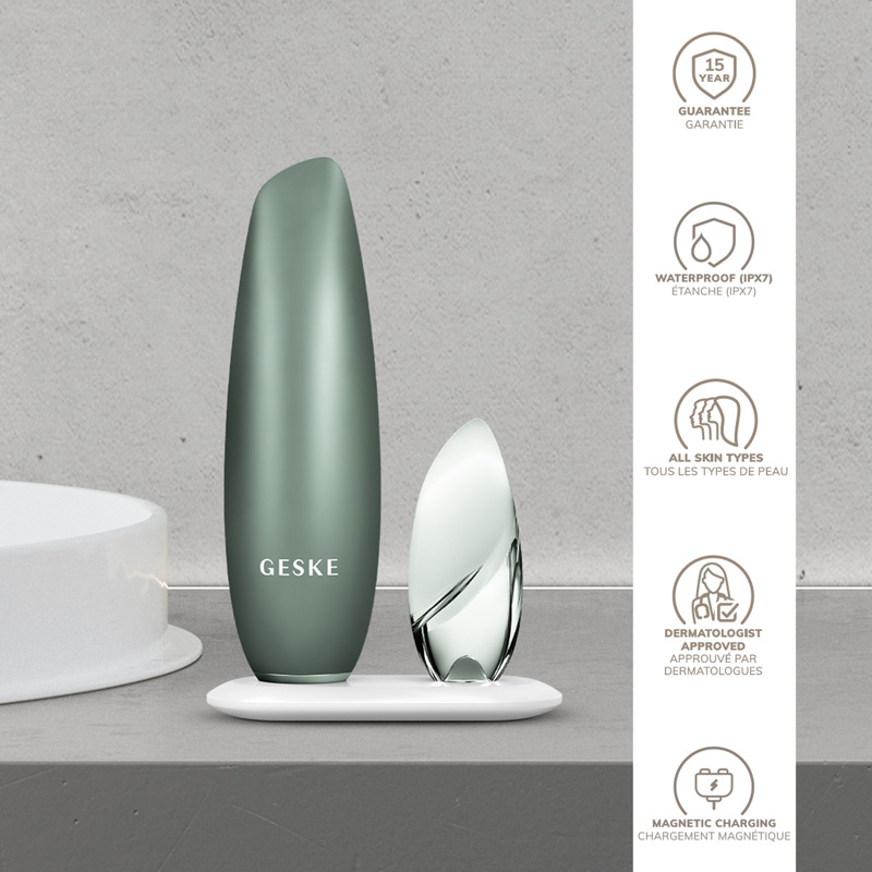 Бесконтактная магнитная пилинг маска GESKE Touchless Magnetic Peeling Mask 5 в 1green