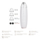 Мікродермабразійний пристрій для видалення чорних цяток GESKE MicroDermabrasion Blackhead Remover 7в1 starlight