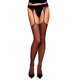 Чулки с поясом Anne De Ales LEA T3 Black, отлично для pinup образа
