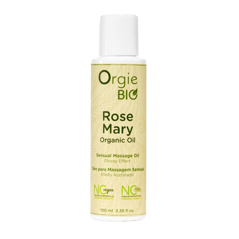 Массажное масло Orgie – Bio Rosemary Organic Oil (100 мл), органическое, веганская формула