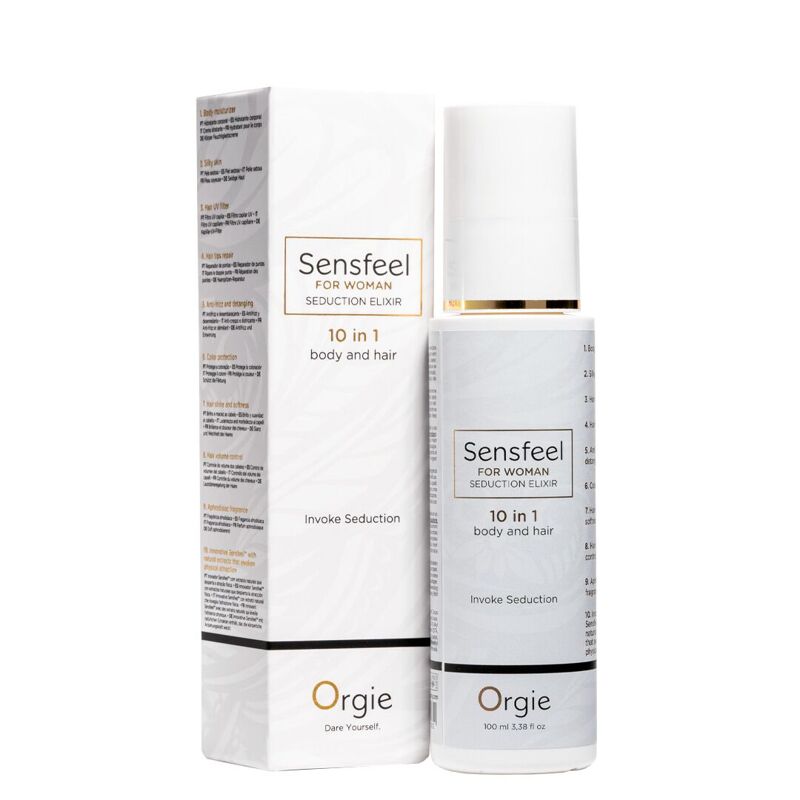 Лосьон с феромонами для тела и волос Orgie – Sensfeel Seduction Elixir 10 in 1 for Woman (100 мл)