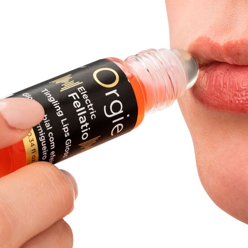 Стимулирующий блеск для губ Orgie - Electric Fellatio Lips Gloss (10 мл)