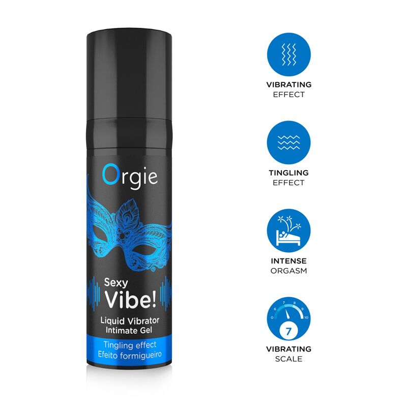 Жидкий вибратор Orgie - Sexy Vibe! Liquid Vibrator (15 мл)