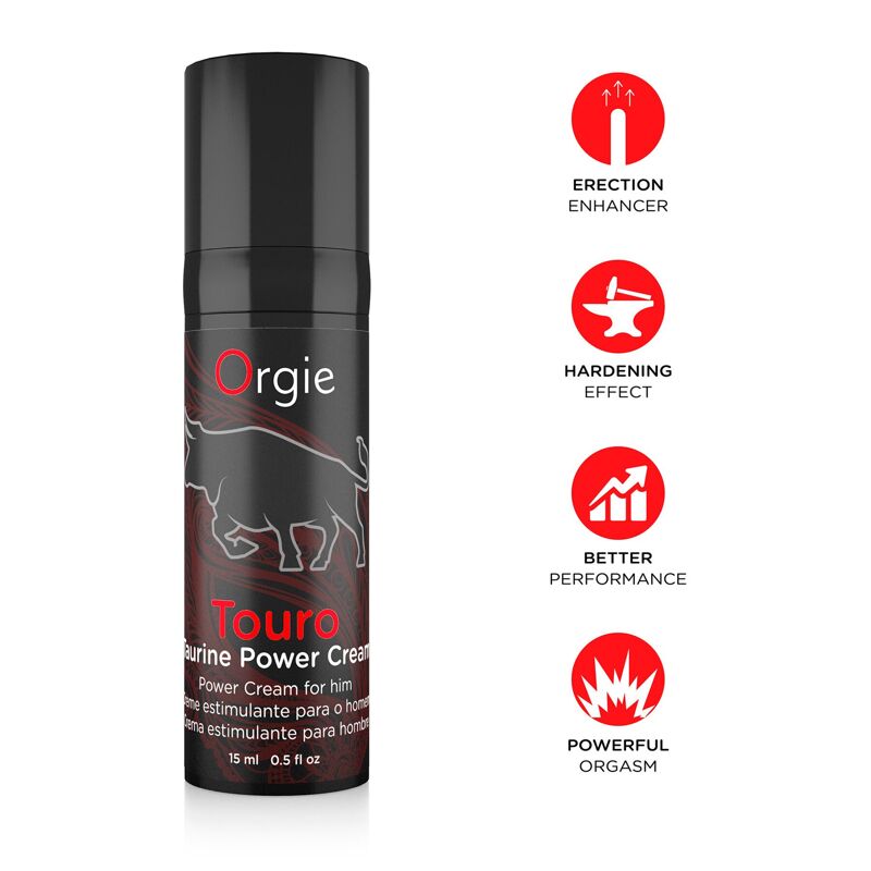 Крем для эрекции Orgie - Touro Power Cream (15 мл)