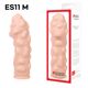 Насадка на член Kokos Extreme Sleeve ES.11 размер M, утолщающая, стимулирующий рельеф