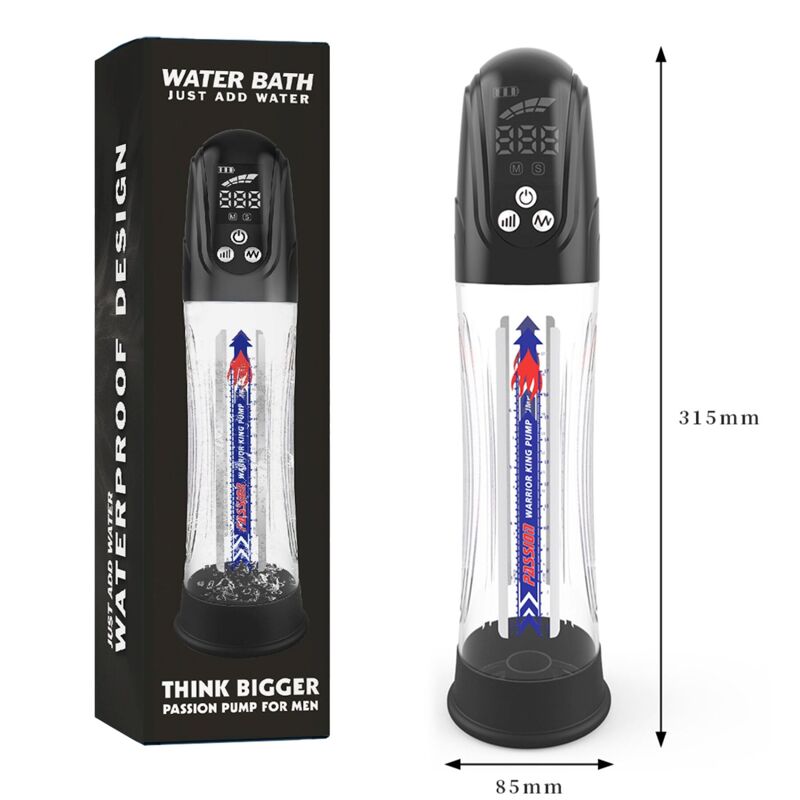 Автоматическая гидропомпа 2в1 (вода/воздух) Water Bath с LED дисплеем